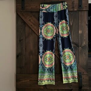 Flowy wide leg pants S